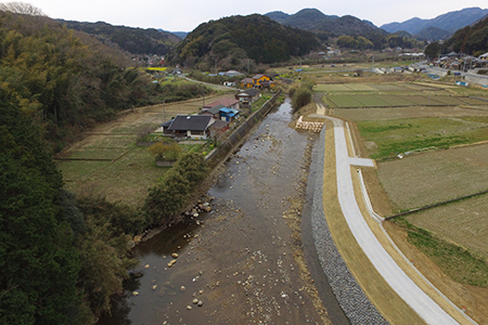 恵比寿建設株式会社　河川写真