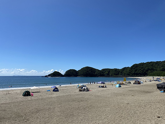 温泉民宿ひがし　弓ヶ浜海水浴場